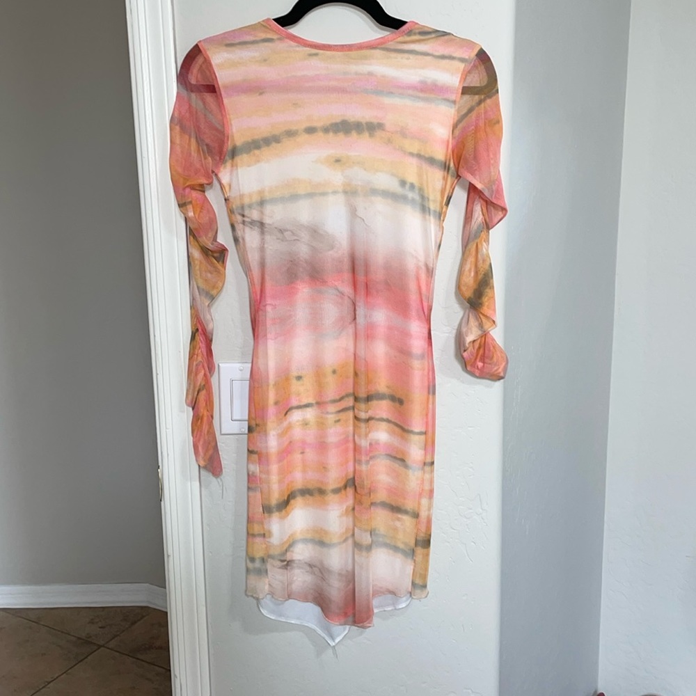 Women’s Boohoo Sunset Colored Dress